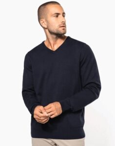 Kariban Men’s v-neck jumper