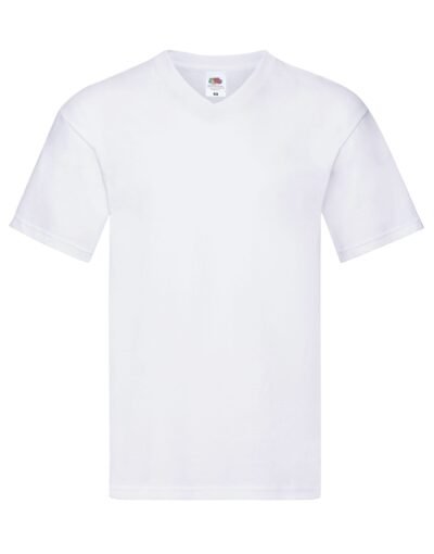 Fruit Of The Loom Men's Original V-Neck - T-Shirt | Xcel UK