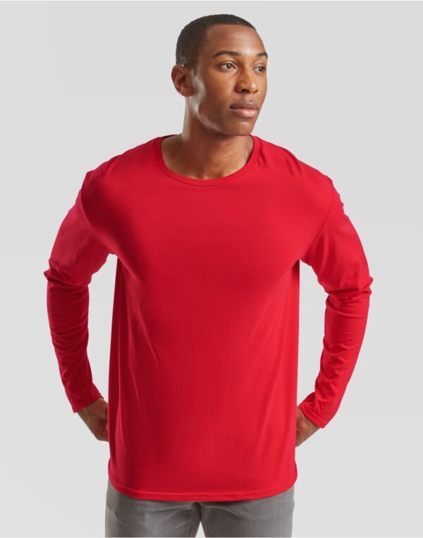 Fruit Of The Loom Iconic 150 Classic Long Sleeve - T-Shirt | Xcel UK