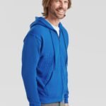 Fruit Of The Loom Men's Classic Hooded Sweat Jacket - Sweatshirt | Xcel UK