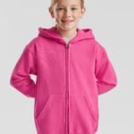 Fruit Of The Loom Kid's Classic Hooded Sweat Jacket - Sweatshirt | Xcel UK