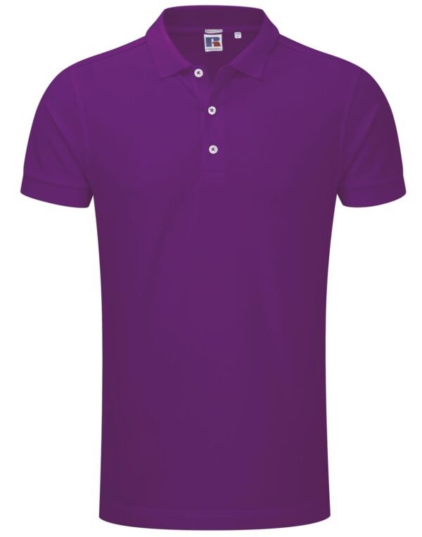 Russell Men's Fitted Stretch Polo - Polo Shirt | Xcel UK
