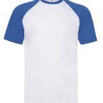 Fruit Of The Loom Men's Valueweight S/Sleeve Baseball - T-Shirt | Xcel UK