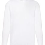 Fruit Of The Loom Men's Valueweight L/S T-Shirt - T-Shirts | Xcel UK
