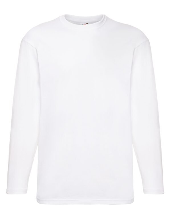 Fruit Of The Loom Men's Valueweight L/S T-Shirt - T-Shirts | Xcel UK