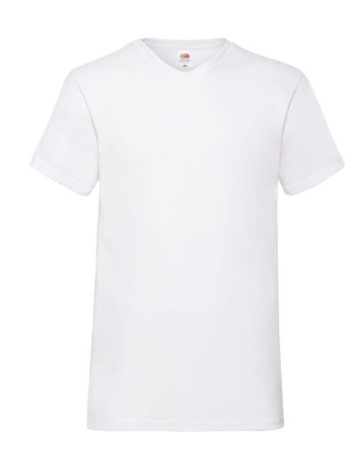 61066 Fruit Of The Loom Men's Valueweight V-Neck T-Shirts