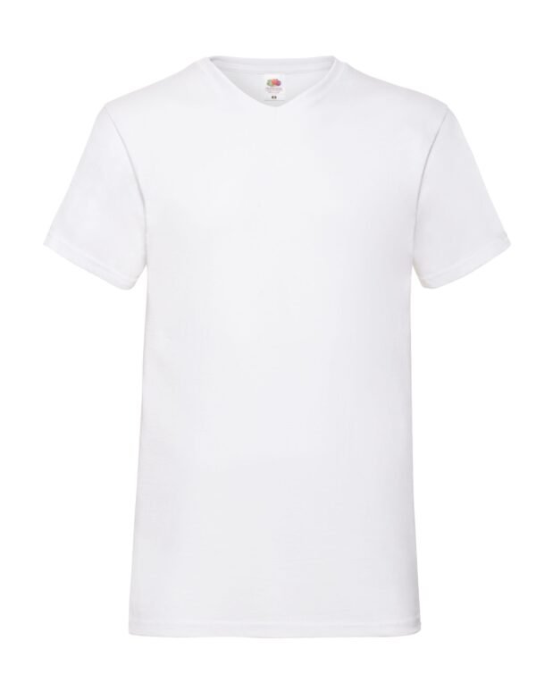 Fruit Of The Loom Men's Valueweight V-Neck - T-Shirt | Xcel UK
