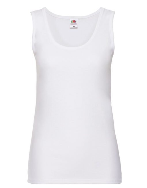 61376 Fruit Of The Loom Ladies' Valueweight Athletic Vest  T-Shirts