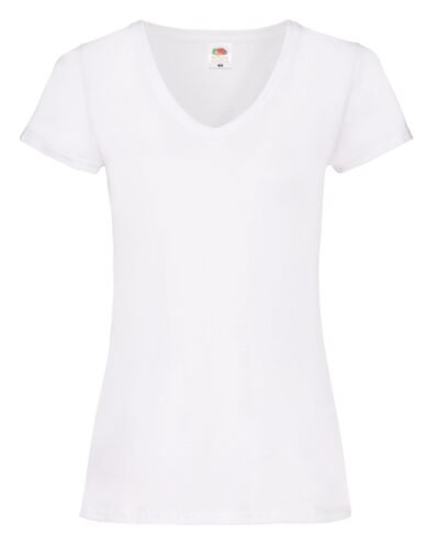 Fruit Of The Loom Ladies' Valueweight V-Neck T-Shirt - T-Shirts | Xcel UK