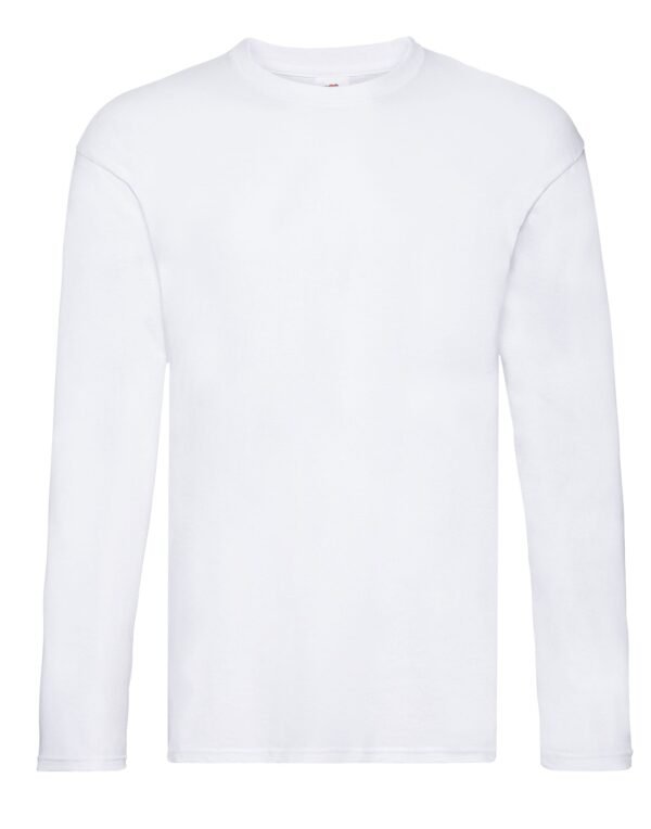 Fruit Of The Loom Men's Original L/S - T-Shirt | Xcel UK