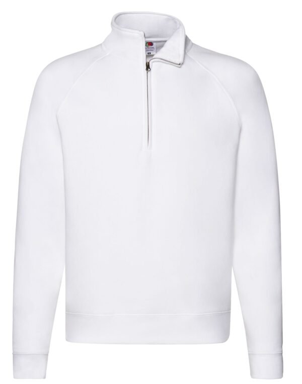 Fruit Of The Loom Men's Premium Zip Neck Sweat - Sweatshirt | Xcel UK
