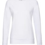 Fruit Of The Loom Ladies' L/Weight Raglan Sweat - Sweatshirt | Xcel UK