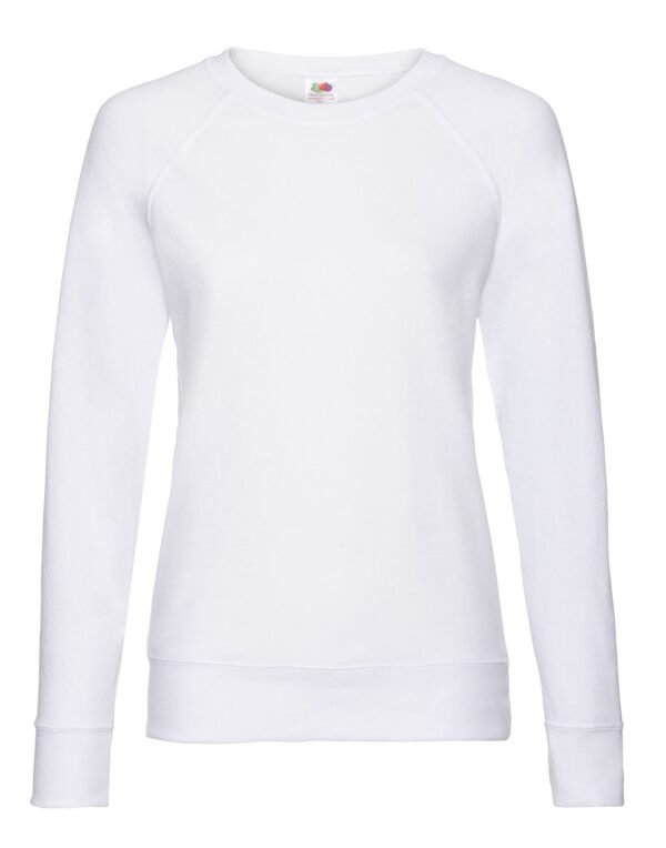 Fruit Of The Loom Ladies' L/Weight Raglan Sweat - Sweatshirt | Xcel UK