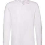Fruit Of The Loom Men's Premium L/S Polo - Polo Shirt | Xcel UK
