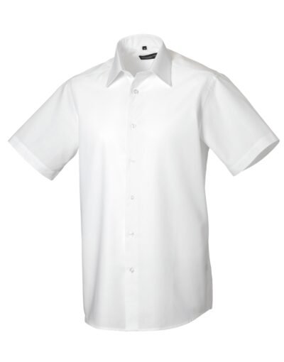 Russell Collection Men's S/Sleeve Oxford Shirt - Corporate Wear | Xcel UK