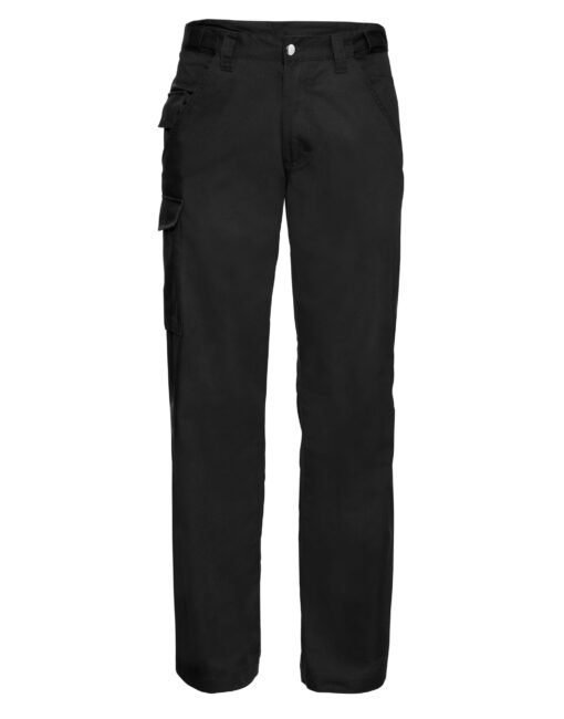 001MR Russell Polycotton Twill Trousers (Reg) Trousers & Jogpants