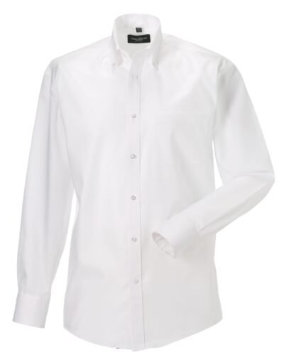 Russell Collection Men's L/Sleeve Non-Iron Shirt - Corporate Wear | Xcel UK