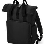 Bagbase Recycled Roll-Top Laptop Backpack - Bags | Xcel UK