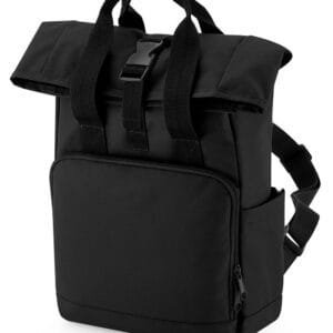 Bagbase Recycled Mini Roll Top Backpack