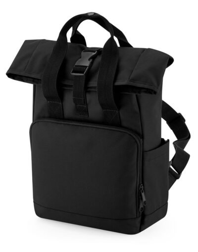 Bagbase Recycled Mini Roll Top Backpack - Bags | Xcel UK
