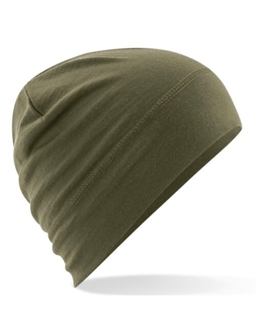 B370 Beechfield  Merino Beanie HEADWEAR