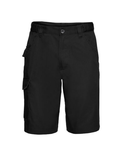 002M Russell Polycotton Twill Shorts Trousers & Jogpants