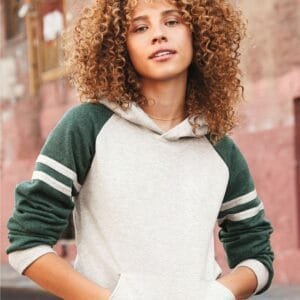 Jerzees NuBlend Varsity Colour-Block Hood