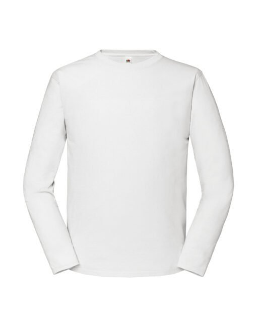 61360 Fruit Of The Loom Men's Iconic 195 Premium LS T-Shirts