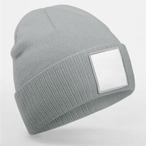 Beechfield AppliquÃ Patch Beanie HEADWEAR