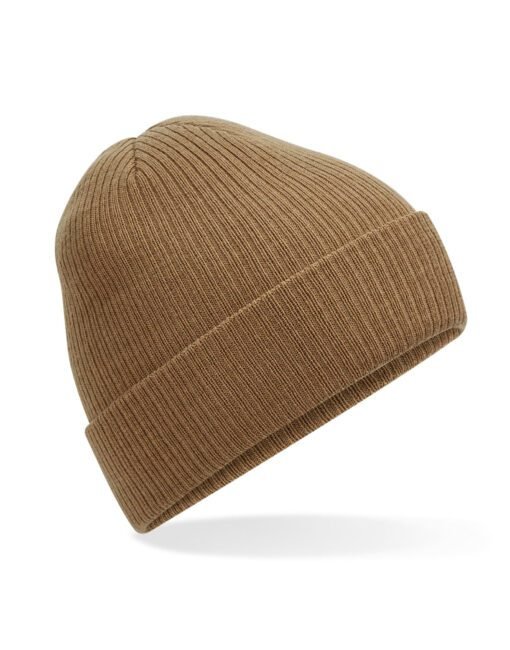 B376R Beechfield  Polylana Ribbed Beanie HEADWEAR