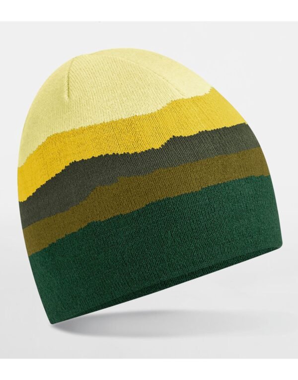 Beechfield Mountain Peaks Pull On Beanie HEADWEAR - Cap | Xcel UK