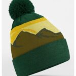 Beechfield Mountain Peaks Pom Pom Beanie HEADWEAR - Cap | Xcel UK