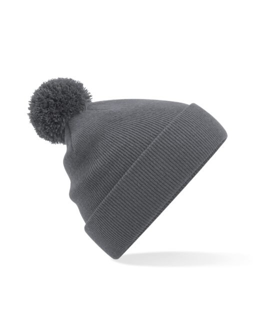 B426B Beechfield  Junior Original Pompom Beanie HEADWEAR