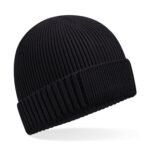 Beechfield Organic Cotton Patch Beanie HEADWEAR - Beanie Hat | Xcel UK