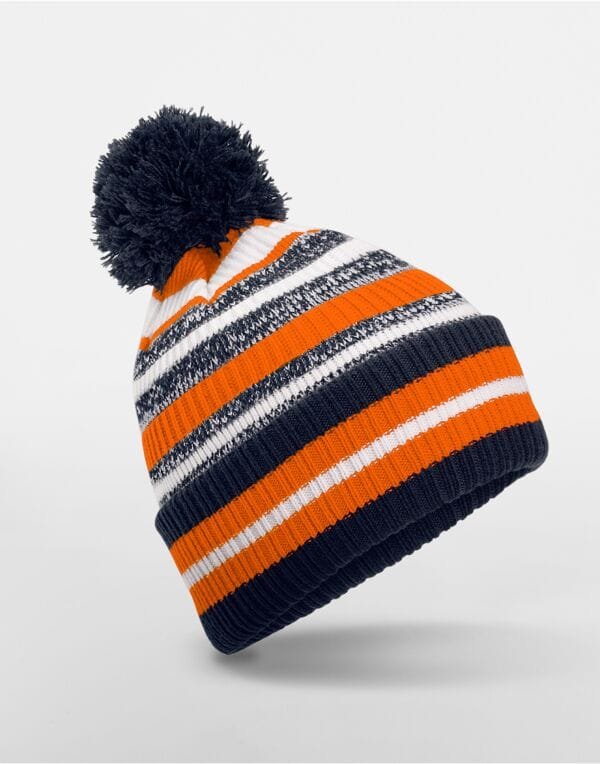 French Navy/Orange/White