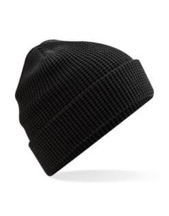 B52N Beechfield  Organic Cotton Waffle Beanie HEADWEAR