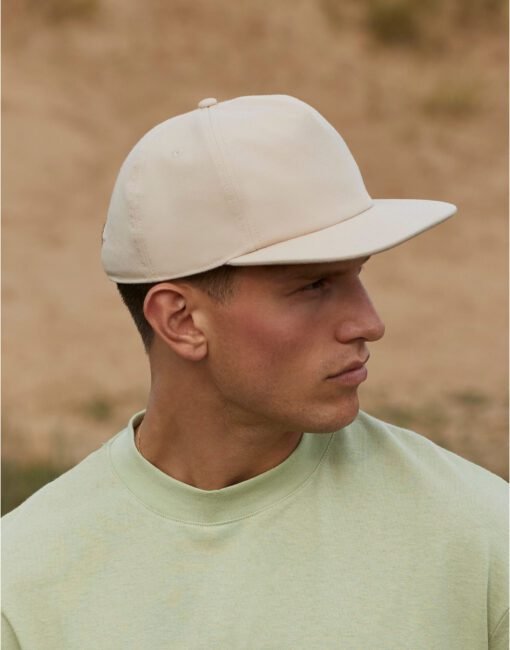 B64N Beechfield  Organic Cotton Unstructured 5 Panel Cap HEADWEAR