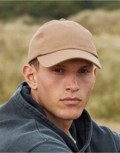 B652N Beechfield  Organic Cotton 6 Panel Dad Cap HEADWEAR