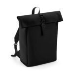 Bagbase Matte PU Roll-Top Backpack - Bags | Xcel UK