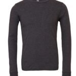 Bella Unisex Heather CVC Jersey L/S Tee - T-Shirt | Xcel UK