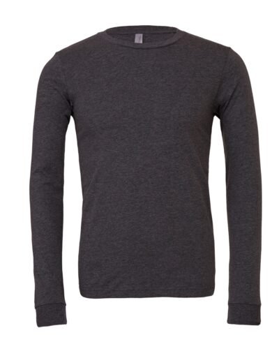 Bella Unisex Heather CVC Jersey L/S Tee - T-Shirt | Xcel UK