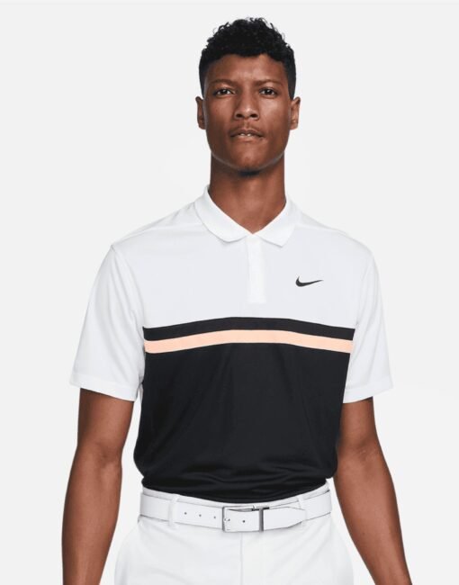 DH0845 Nike Golf Victory Colourblock Polo Polo Shirts