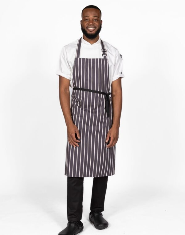 Dennys Stripe Apron  - Hospitality | Xcel UK