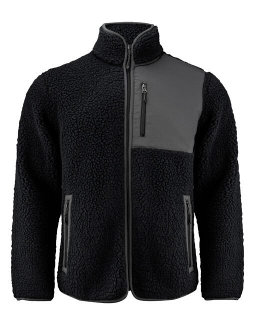 HAR2111500 James Harvest Kingsley Sherpa Full Zip Fleece Outerwear