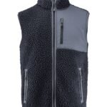 James Harvest Kingsley Sherpa Fleece Vest - Outerwear | Xcel UK