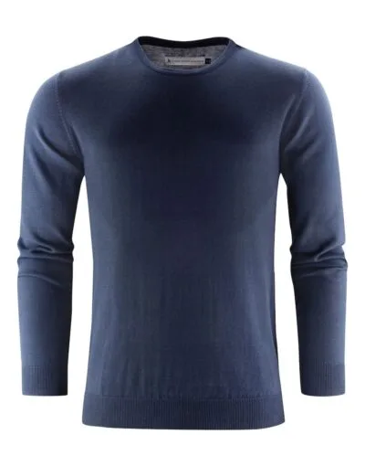 James Harvest Ashland U-Neck Knit Sweat - Sweatshirt | Xcel UK