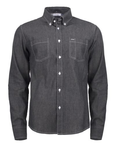 James Harvest Jupiter Denim Look Shirt - Shirts & Blouses | Xcel UK