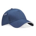 Beechfield Ultimate 5 Panel Cap Sandwich Peak HEADWEAR | Xcel UK