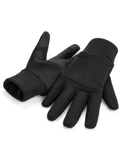 Beechfield Softshell Sports Tech Gloves - Softshell Jacket | Xcel UK