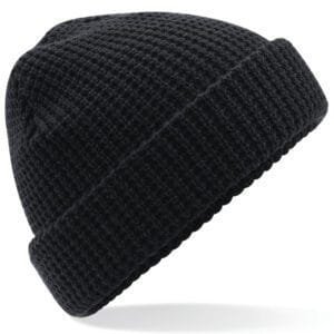 Beechfield Classic Waffle Knit Beanie HEADWEAR